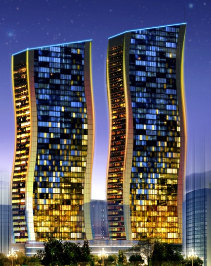 Catamaran Towers Project - Seef District